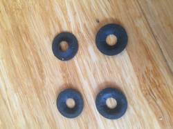 Werner Abru 2 and 3 section Loft Ladder Swing Arm Retainer CLIPS 4