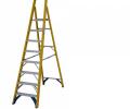 Werner Abru 717 Series Fibreglass Platform Stepladder Trade 6 Tread 7170618